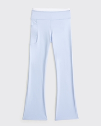 ypb double waistband mini-flare leggings