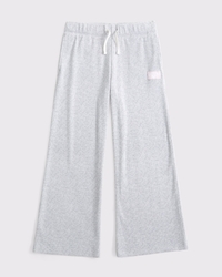 ypb waffle mid rise baggy sweatpants