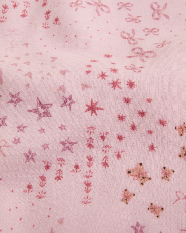 essential baggy sweatpants, Light Pink Pattern view 2