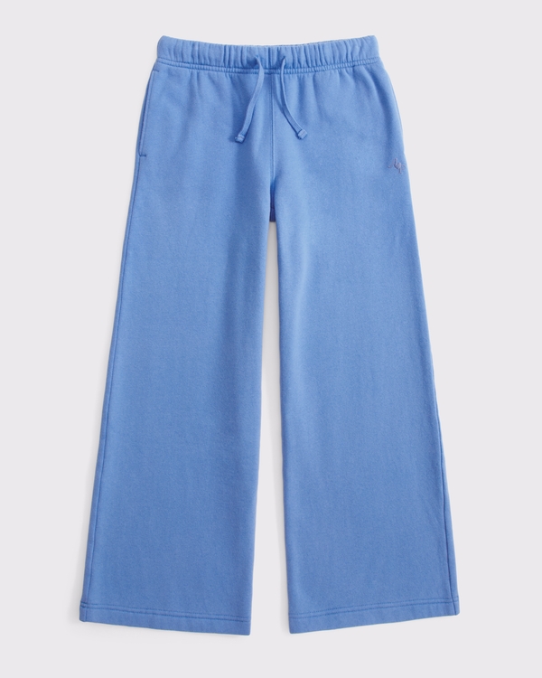 essential baggy sweatpants, French Blue view 1