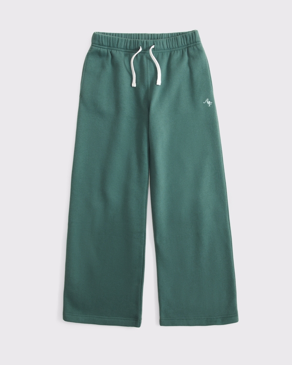 essential baggy sweatpants, Evergreen view 1