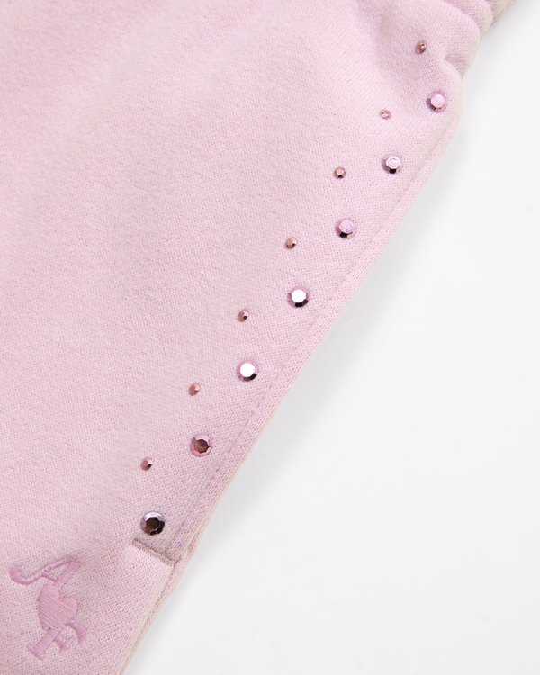 essential baggy sweatpants, Baby Pink view 2