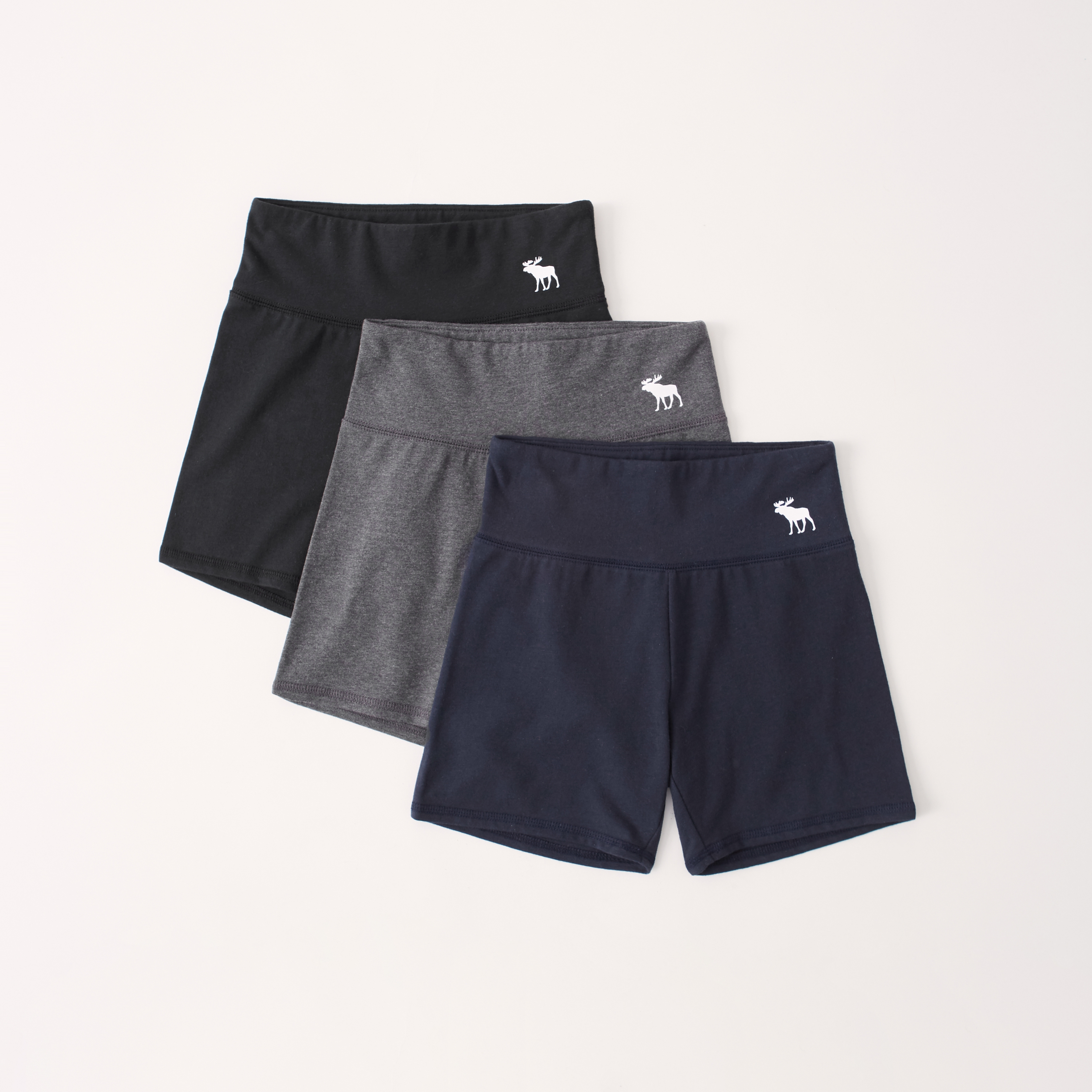 abercrombie biker shorts
