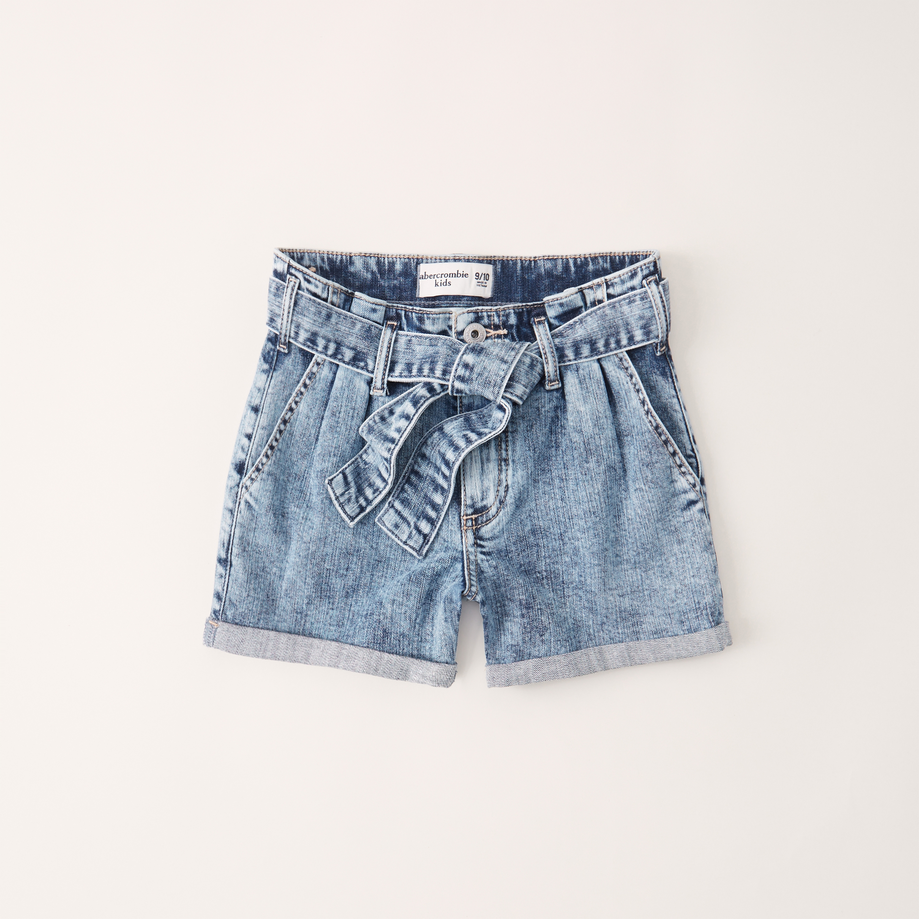 abercrombie kids jean shorts