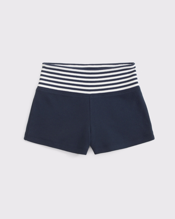 knit short, Navy view 2