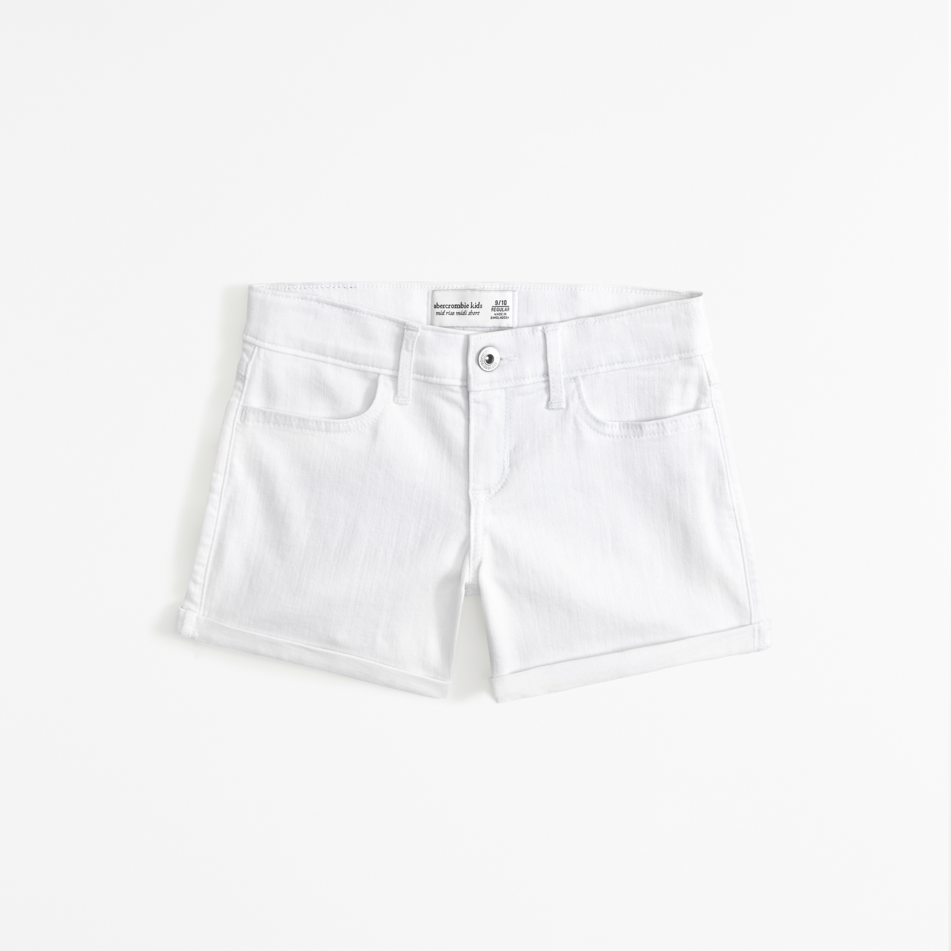 Abercrombie best sale white shorts