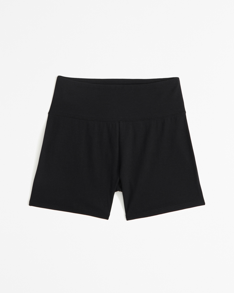 Girls black biker shorts on sale