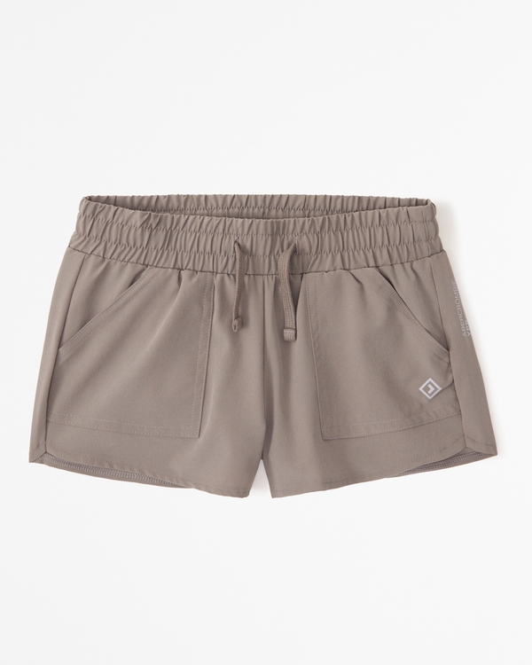 Khaki shorts for girls cheap hollister