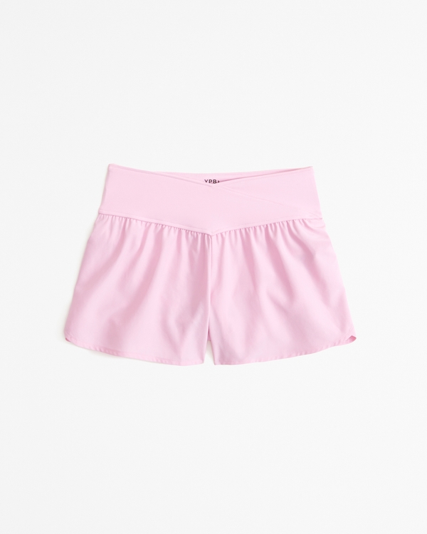 ypb cross-waist shorts, Pink