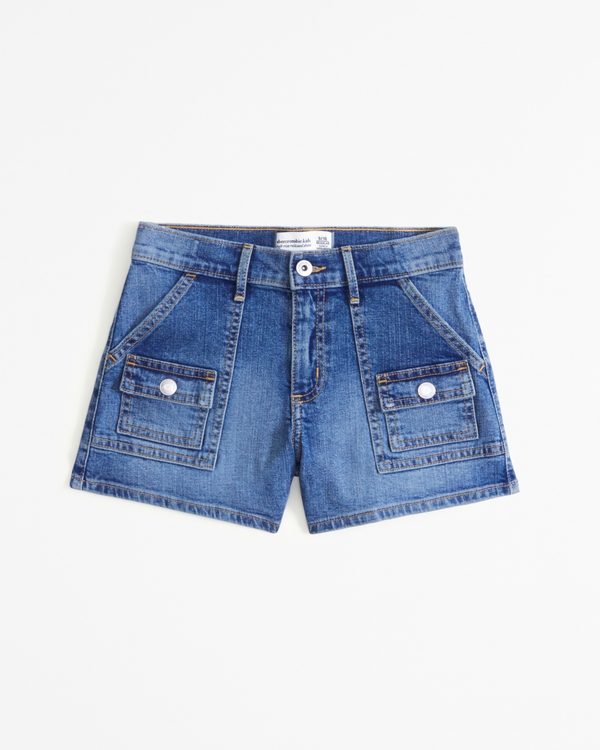 utility high rise relaxed shorts