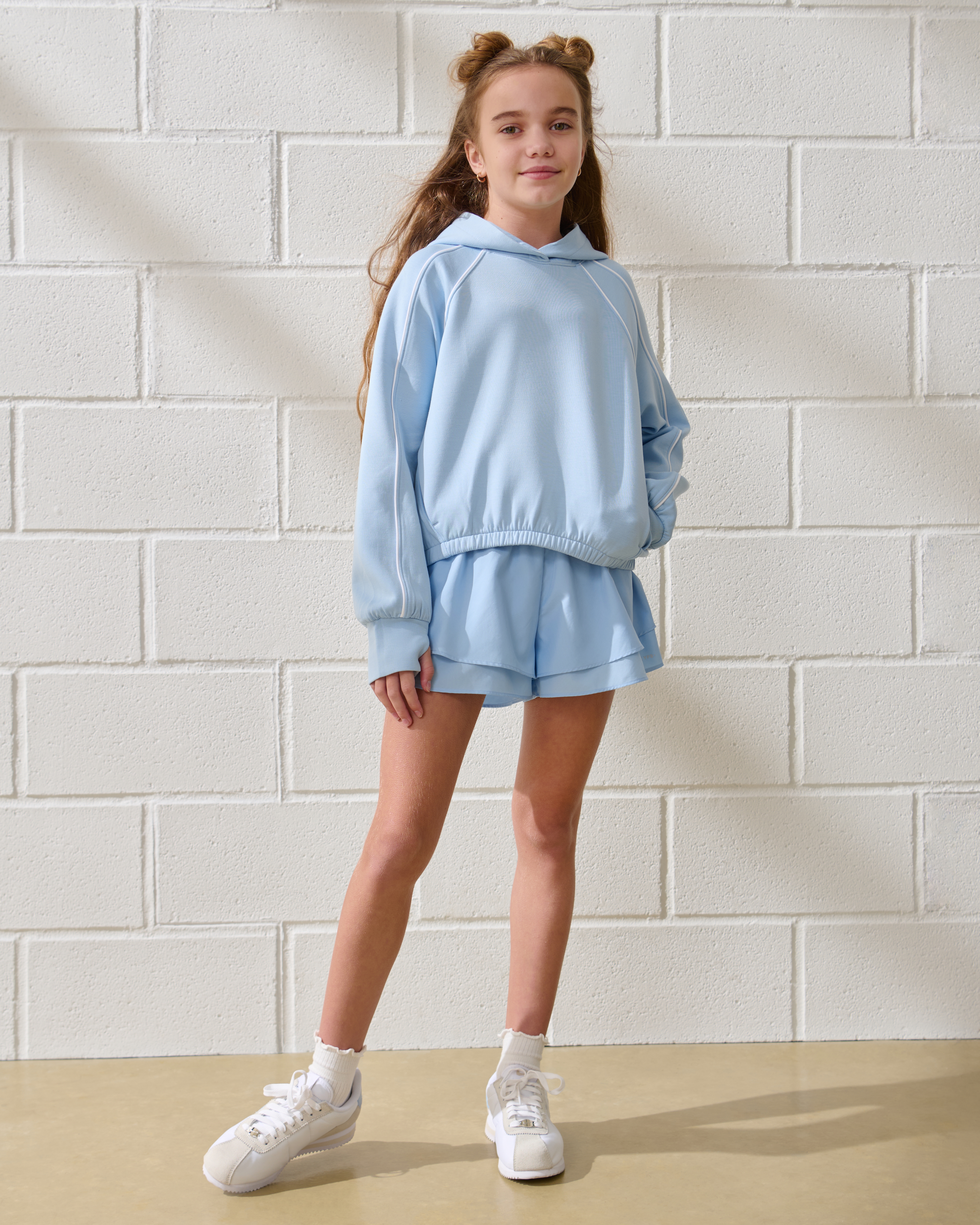 girls ypb ruffle shorts | girls bottoms | Abercrombie.com