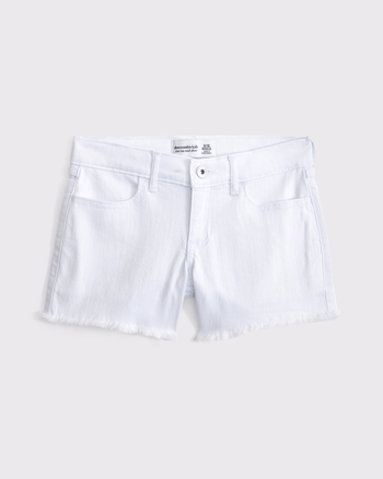low rise midi shorts