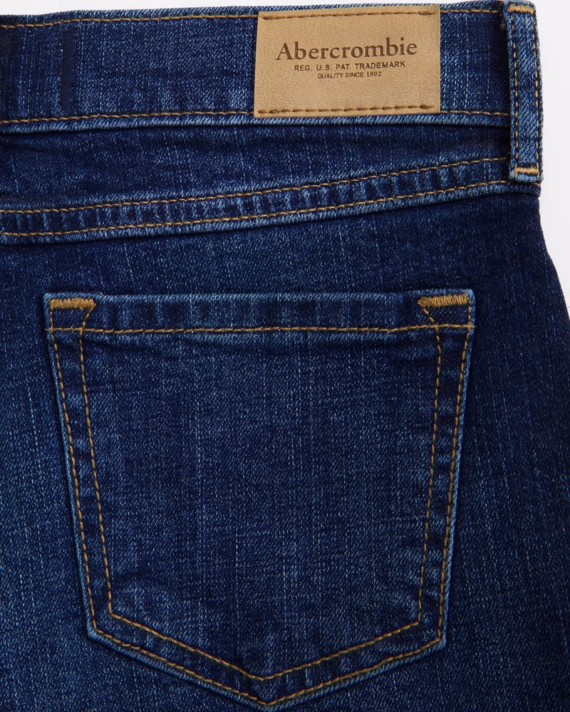 low rise midi shorts