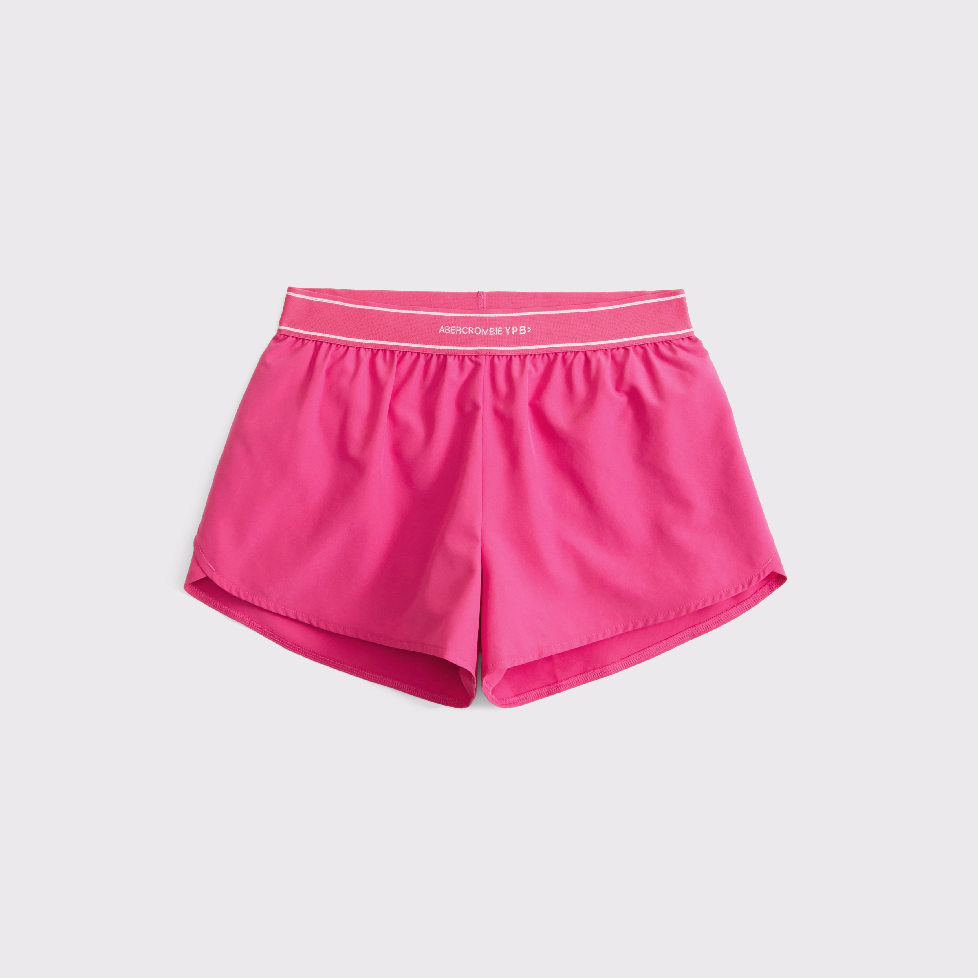 Abercrombie & Fitch Kids' Ypb Logo Shorts In Pink