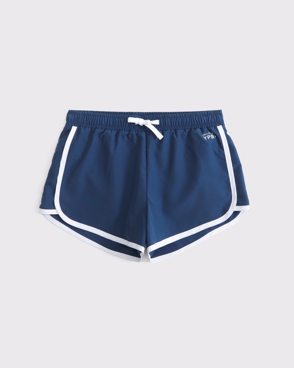 ypb track shorts, Navy Blue view 2