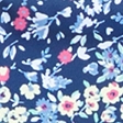 navy floral