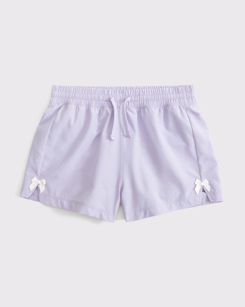 ypb high rise bow shorts