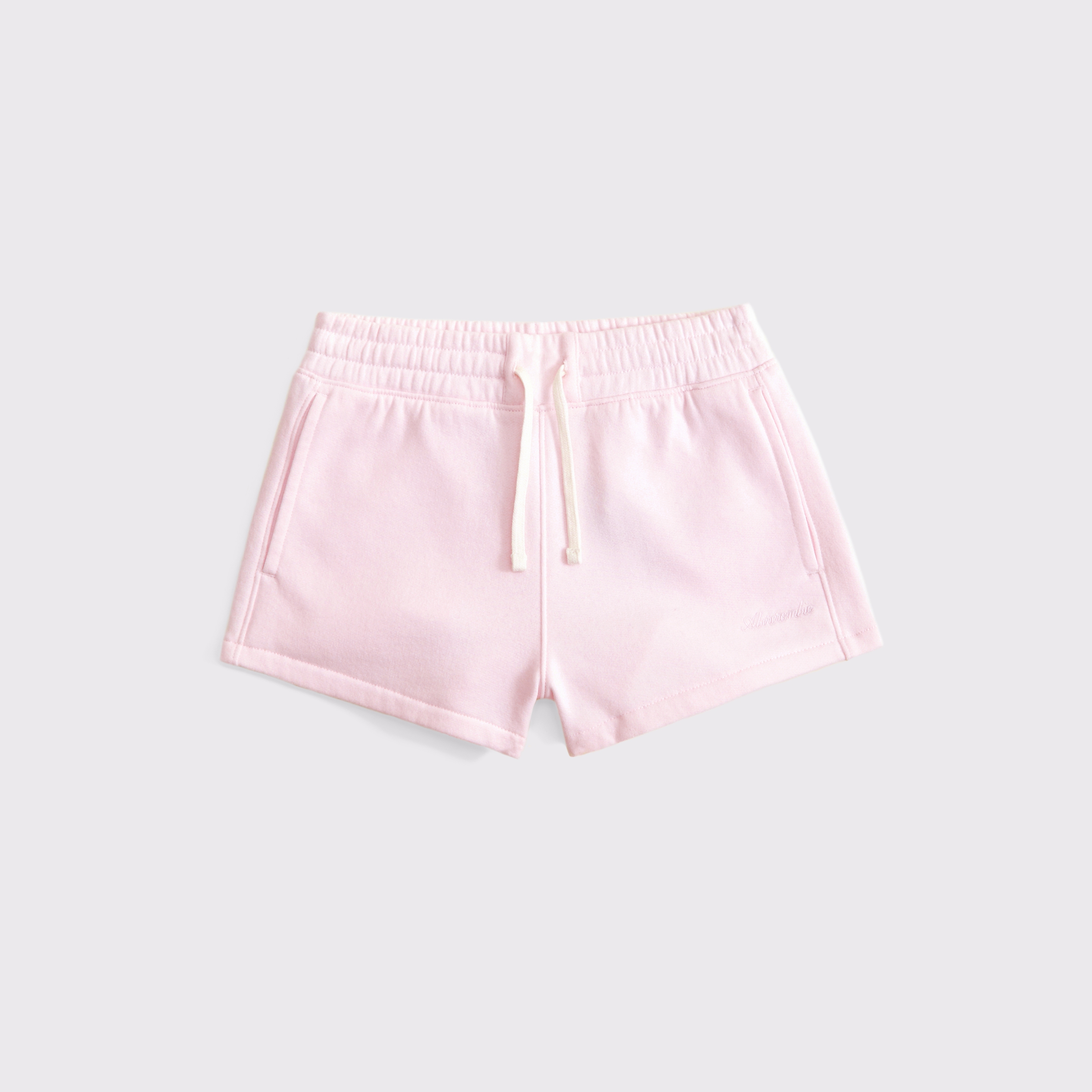Abercrombie & Fitch Kids' Essential Sunday Shorts In Pink