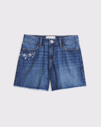 mid rise baggy shorts from Abercrombie & Fitch - $23.97