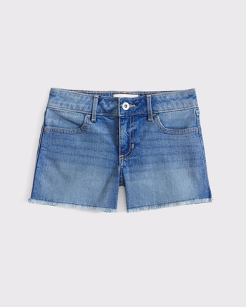 low rise midi shorts