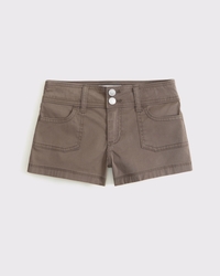 y2k low rise shorts