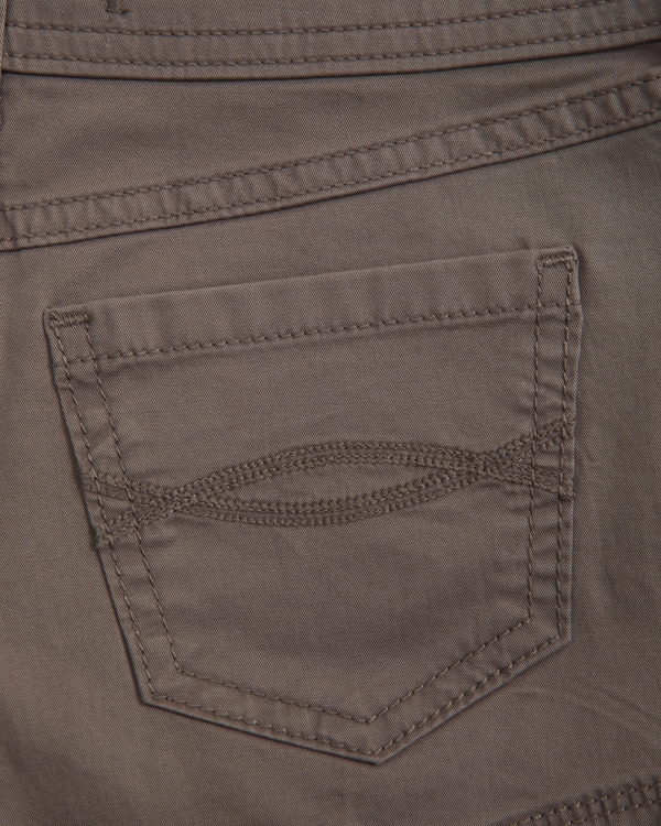 y2k low rise shorts, Brown view 2