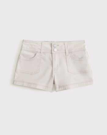 y2k low rise shorts