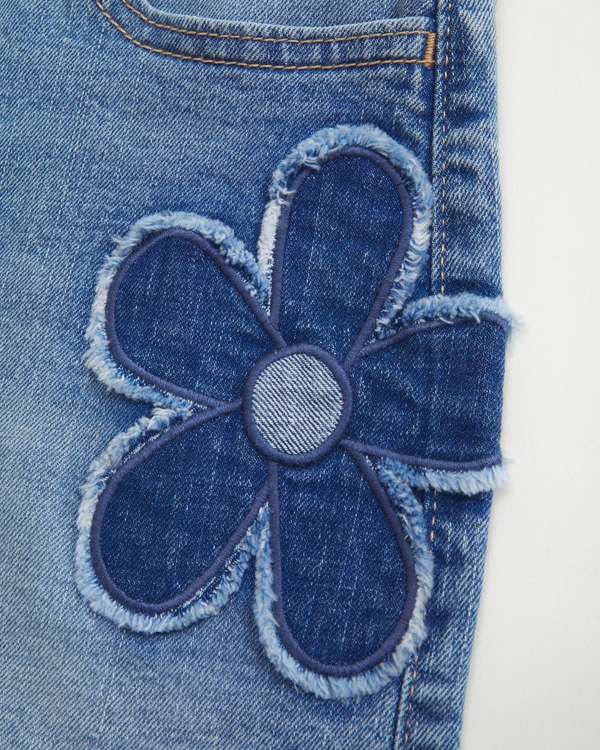 high rise relaxed shorts, Light Wash view 2