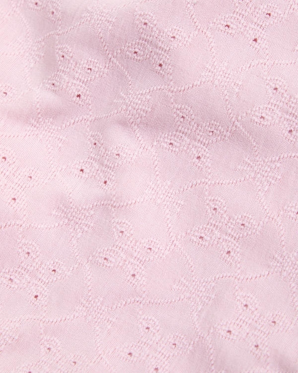 ypb lace shorts, Light Pink view 2