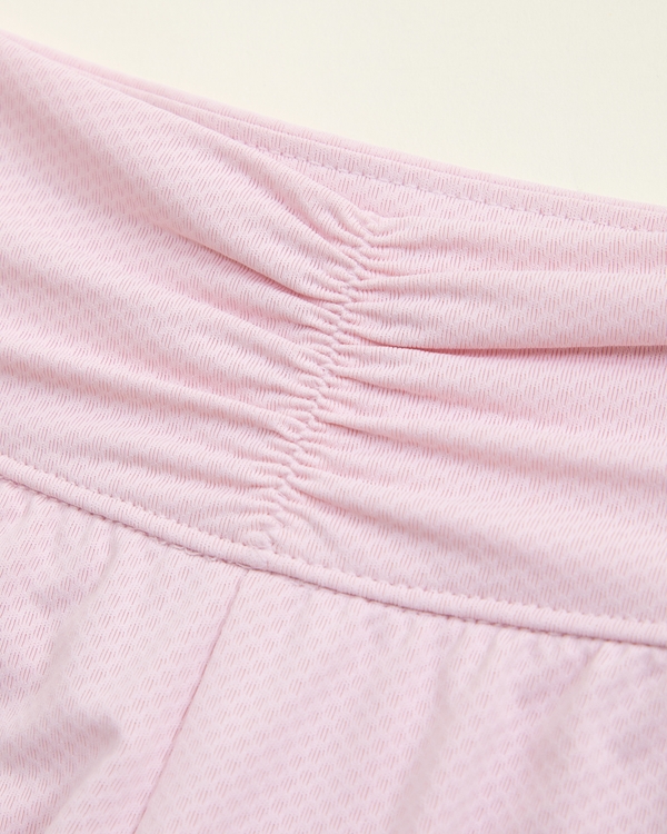 ypb pleated shorts, Pale Lilac view 2