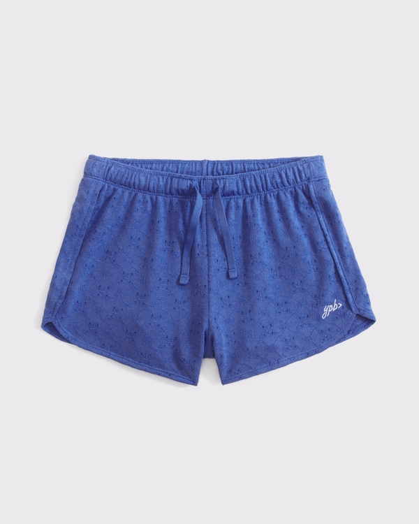 ypb lace shorts, Violet Blue view 1