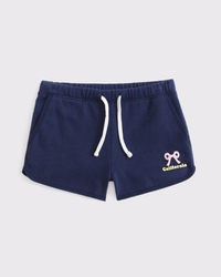 pull-on fleece shorts