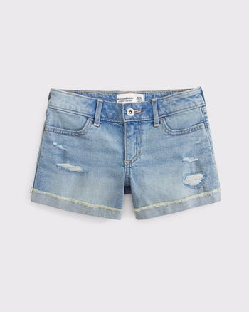 y2k denim shorts from Abercrombie & Fitch - $39.95