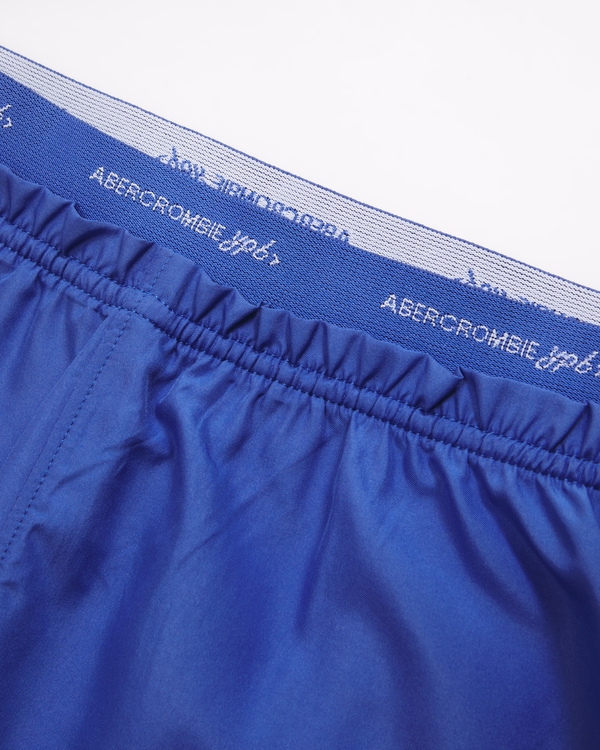 ypb logo waistband shorts, Violet Blue view 2