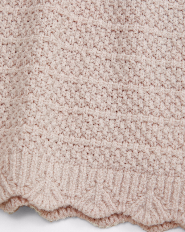 sweater shorts, Oatmeal view 2