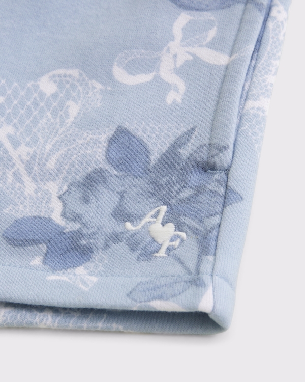 essential sunday short, Powder Blue Pattern view 2