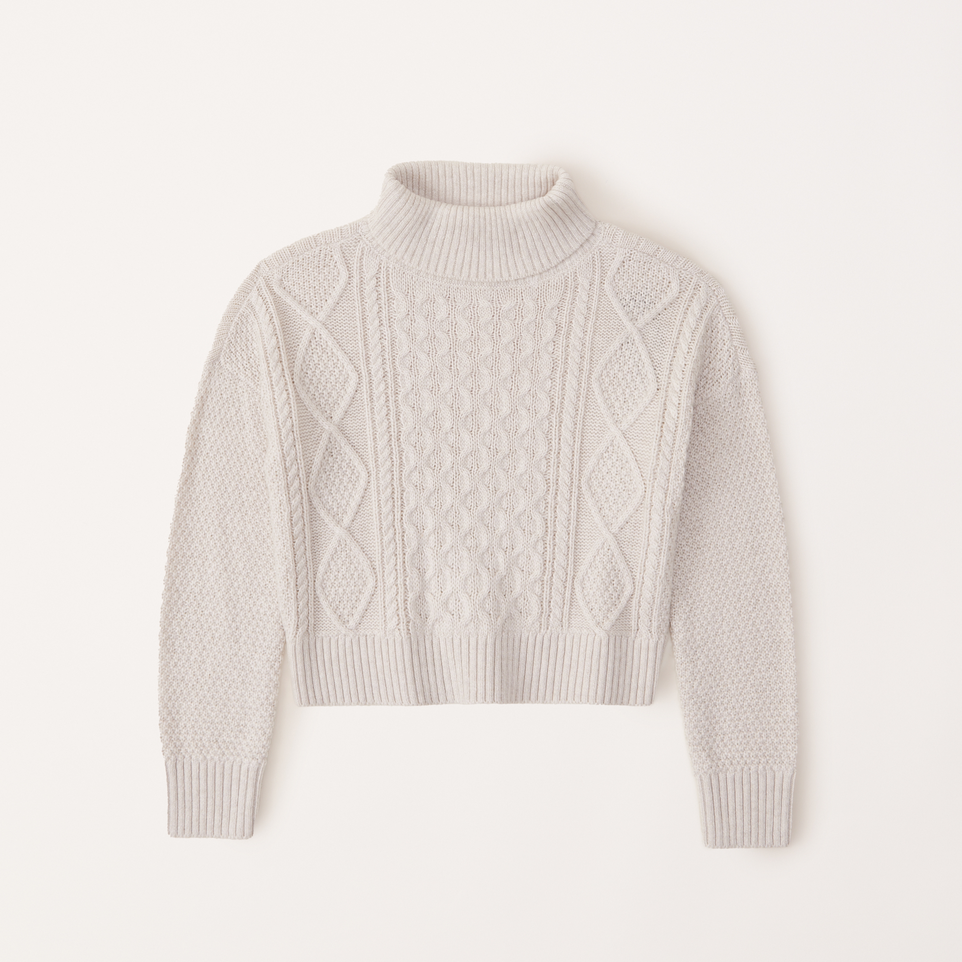 girls cable turtleneck sweater | girls clearance | Abercrombie.com