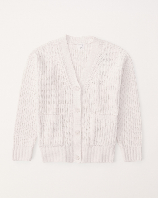 cardigan, White