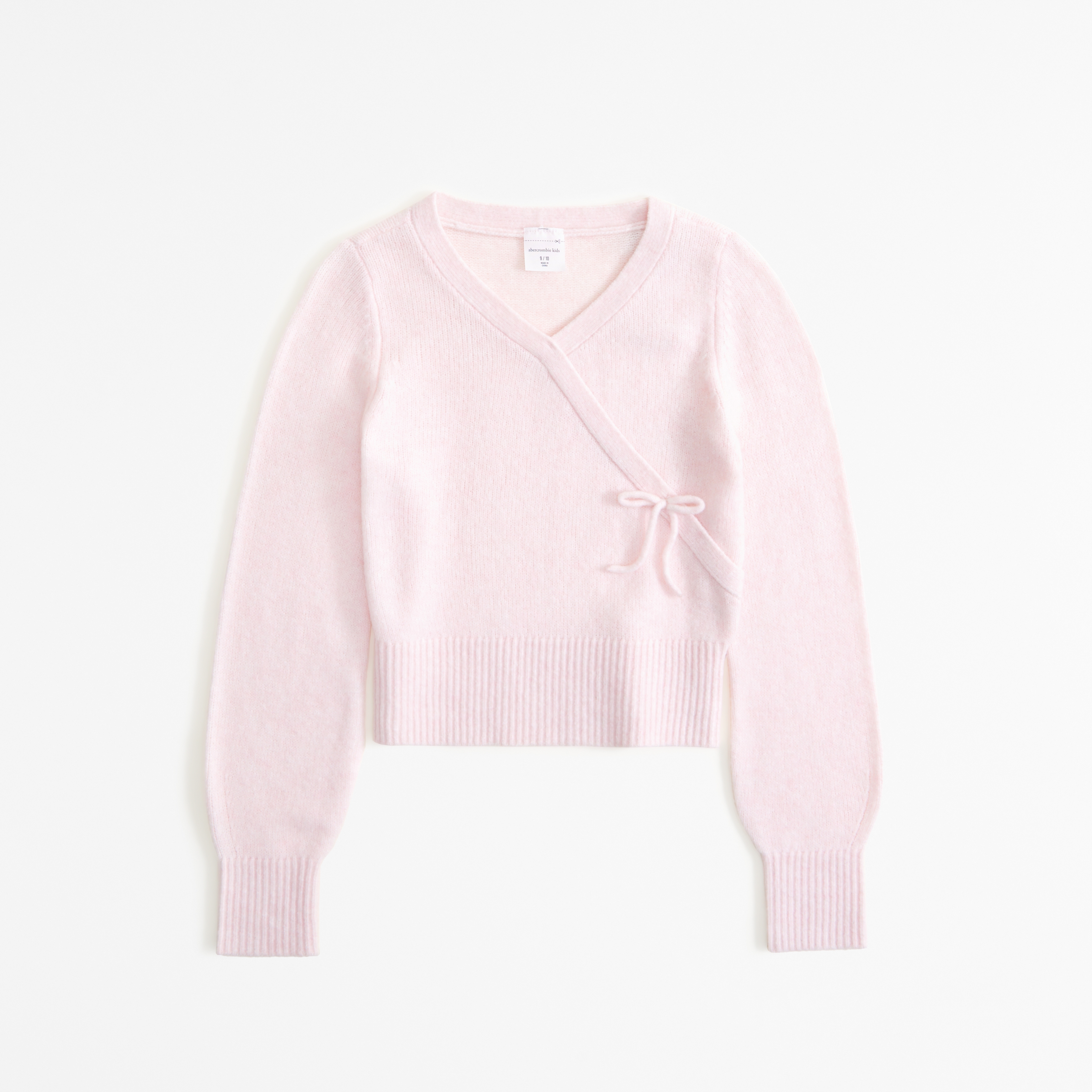 girls wrap front sweater girls clearance Abercrombie