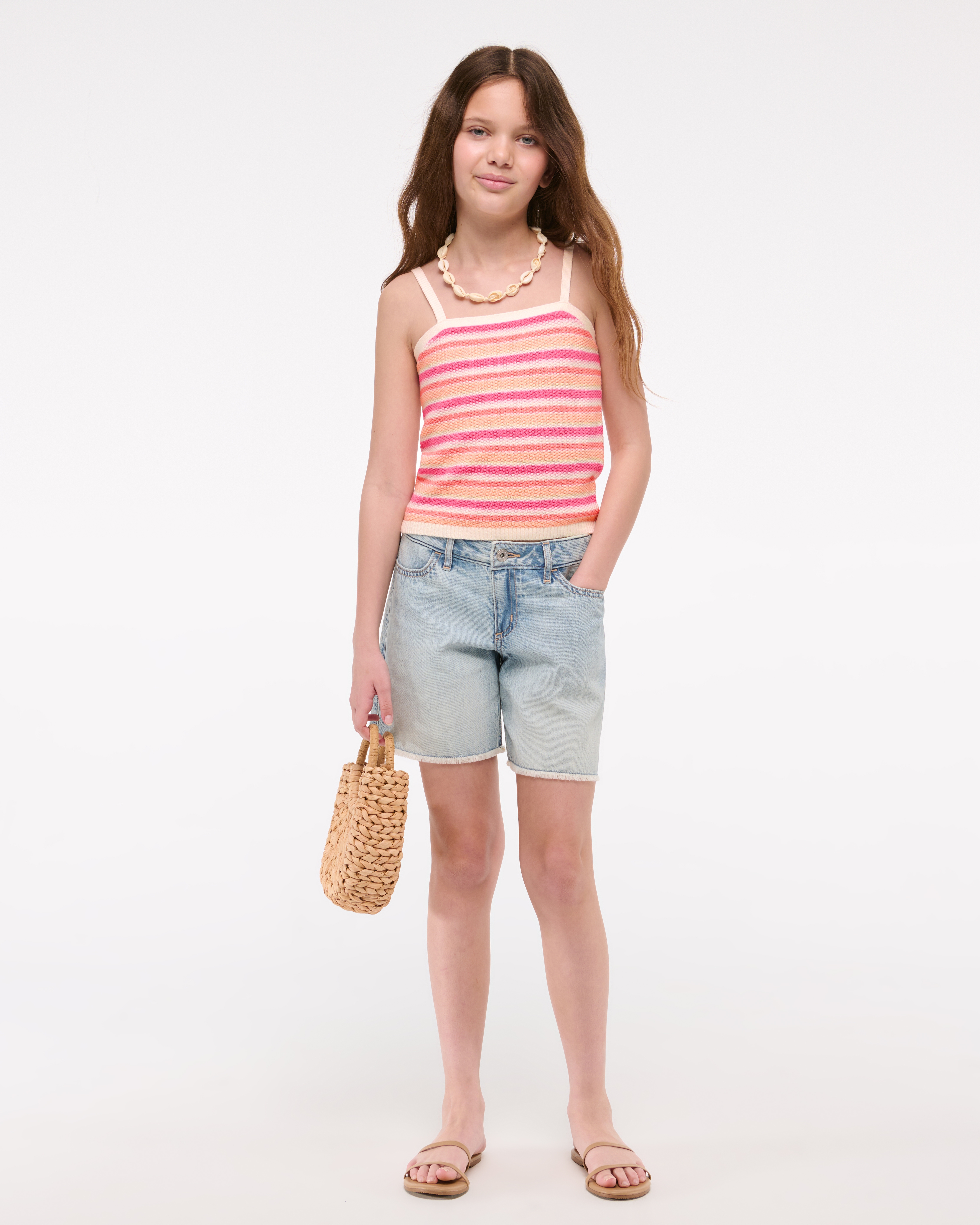 Abercrombie & Fitch Sweater Tank In Multi