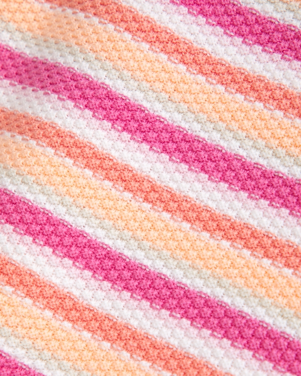 sweater tank, Pink Stripe view 2