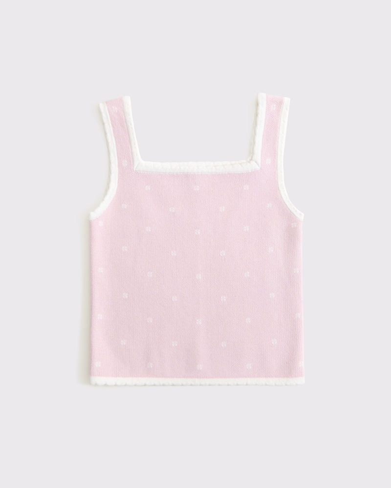 graphic sweater vest
