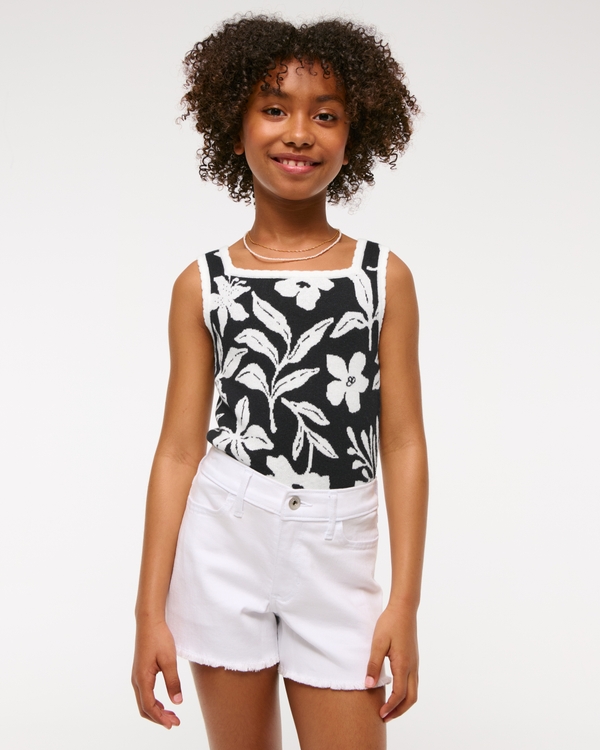 sweater tank, Black Pattern view 1