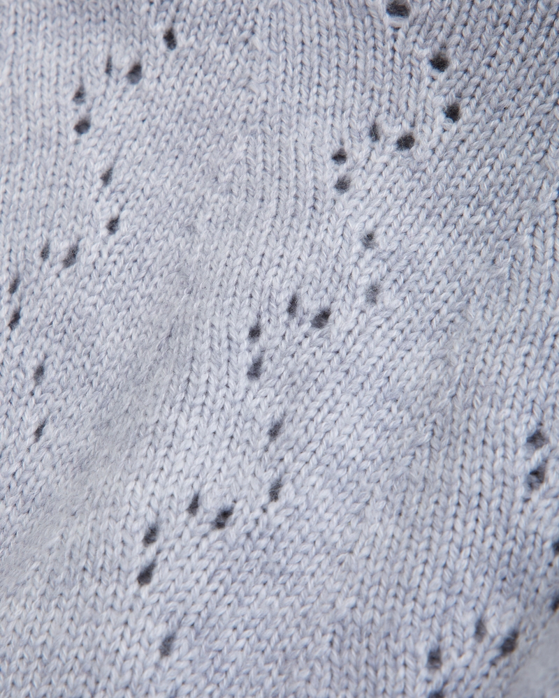 stitched crew sweater