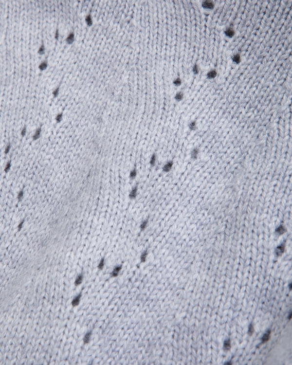stitched crew sweater, Light Gray view 2