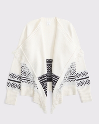 western cardigan sweater