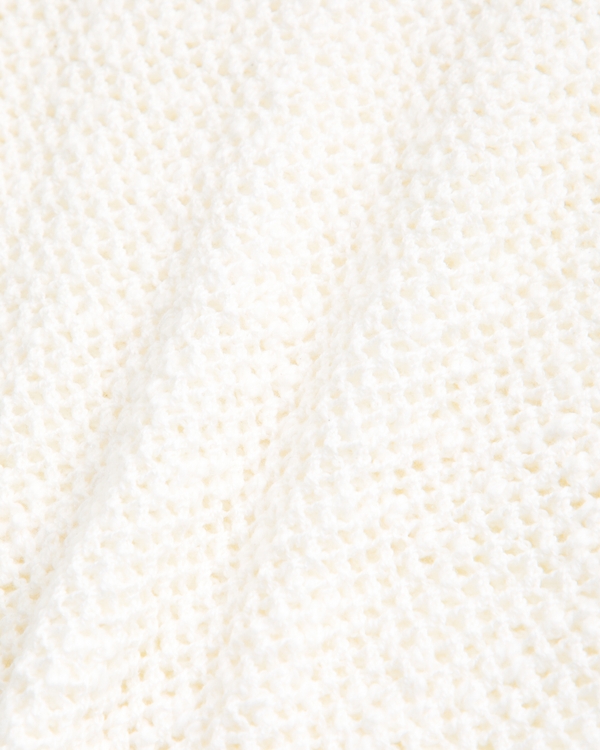 stitched crew sweater, Cream view 2