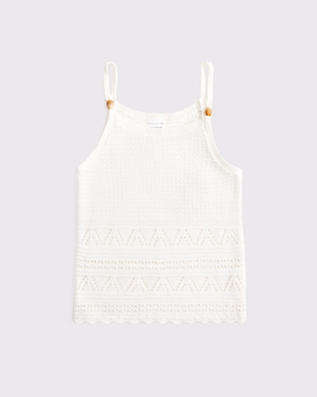 Abercrombie & Fitch beaded sweater tank