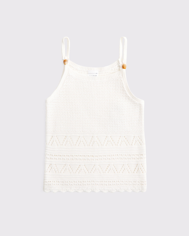 girls beaded sweater tank | girls tops | Abercrombie.com