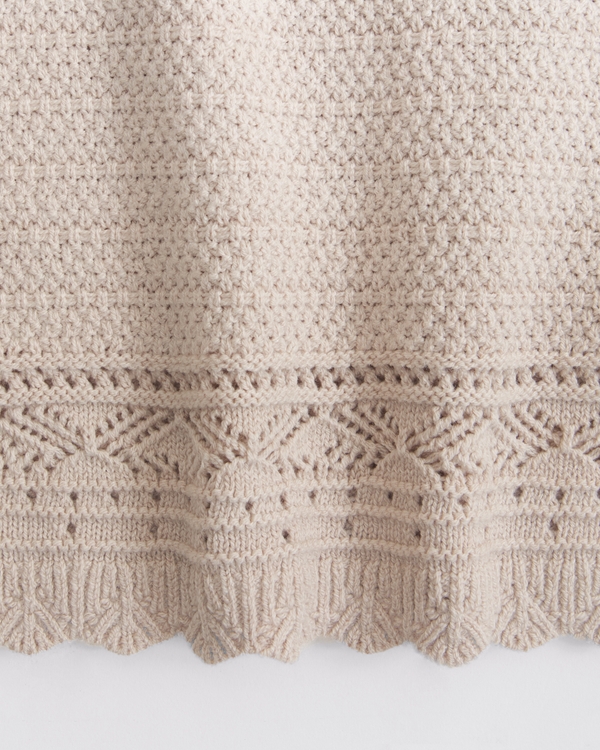 bare sweater tank, Light Brown view 2
